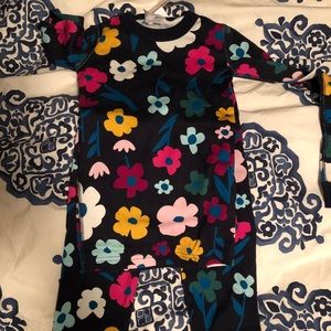 NEW! Hanna Andersson flowered long john jammies.